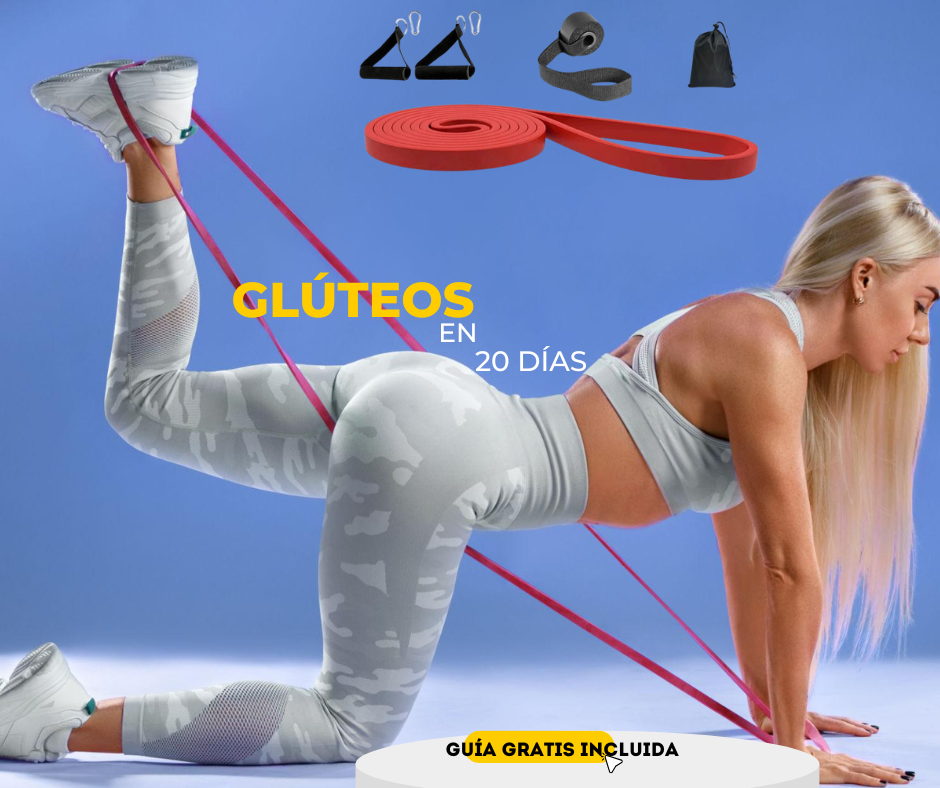 Kit Glúteos Perfectos en Casa + Programa 20 Días GRATIS